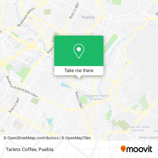 Tarlets Coffee map