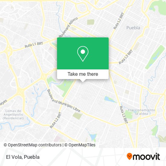 El Vola map