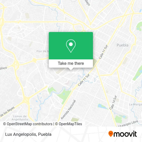 Lux Angelopolis map