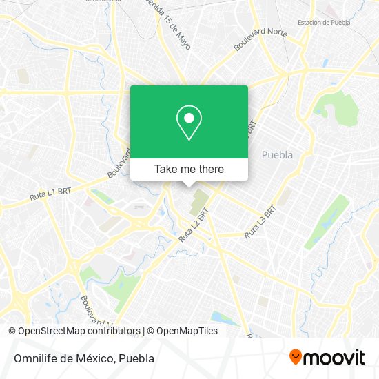 Omnilife de México map