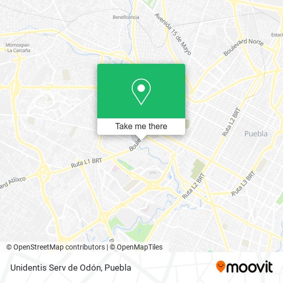 Unidentis Serv de Odón map