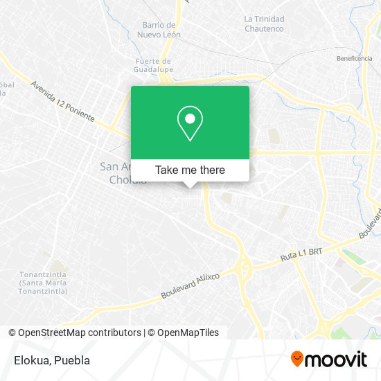 Mapa de Elokua