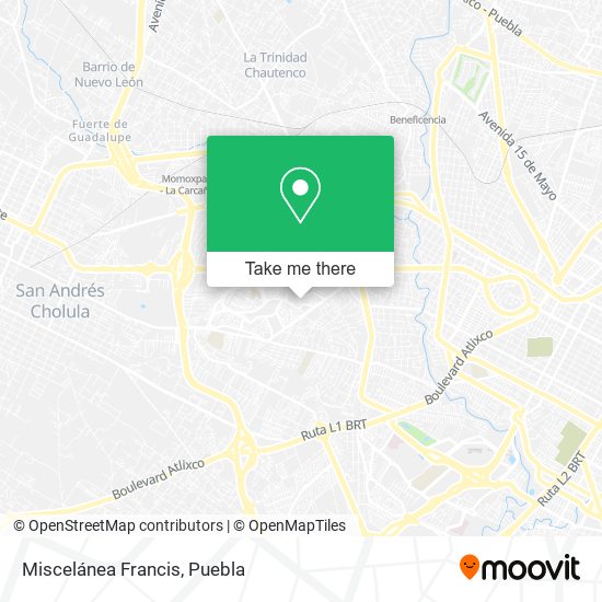 Miscelánea Francis map