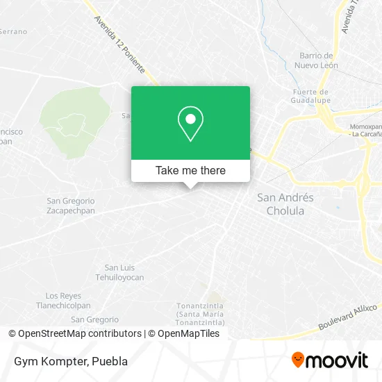 Gym Kompter map
