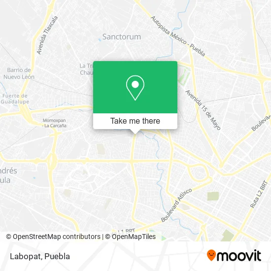 Mapa de Labopat