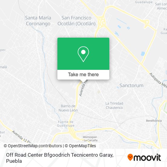 Off Road Center Bfgoodrich Tecnicentro Garay map
