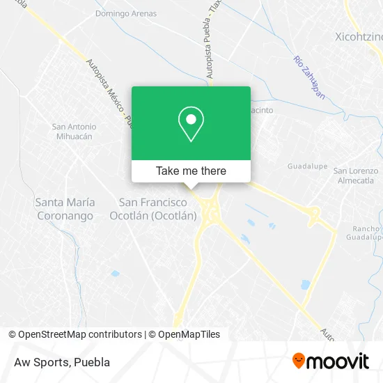 Aw Sports map