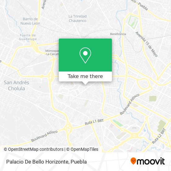 Palacio De Bello Horizonte map