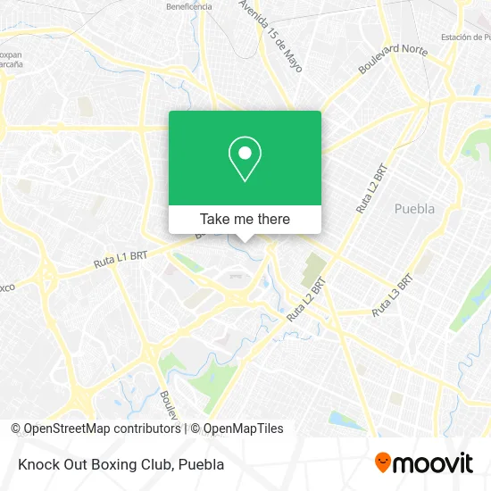 Knock Out Boxing Club map