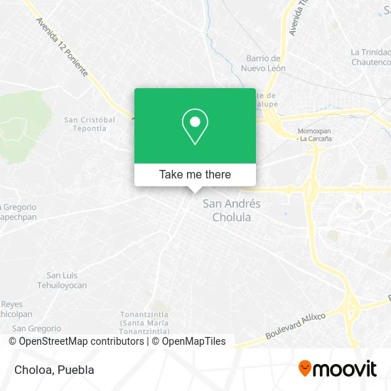 Mapa de Choloa