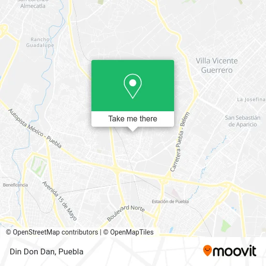 Din Don Dan map