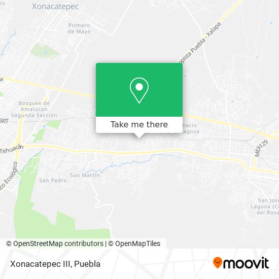 Mapa de Xonacatepec III