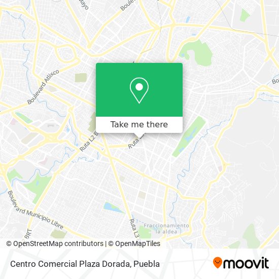 Mapa de Centro Comercial Plaza Dorada