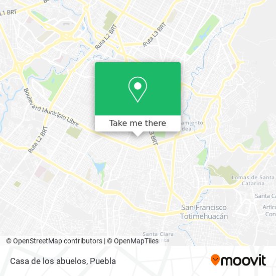 Mapa de Casa de los abuelos