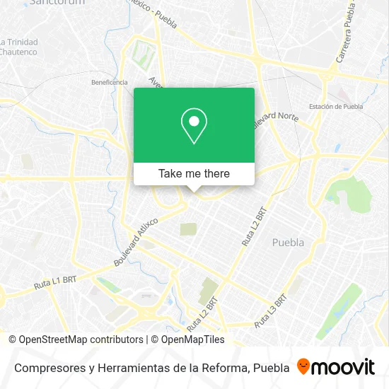 Compresores y Herramientas de la Reforma map