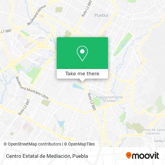 Centro Estatal de Mediación map