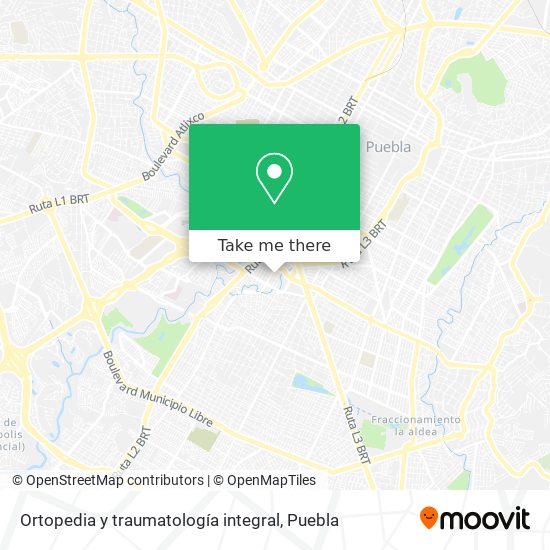 Ortopedia y traumatología integral map