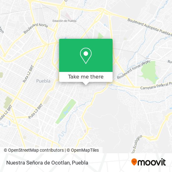 Mapa de Nuestra Señora de Ocotlan