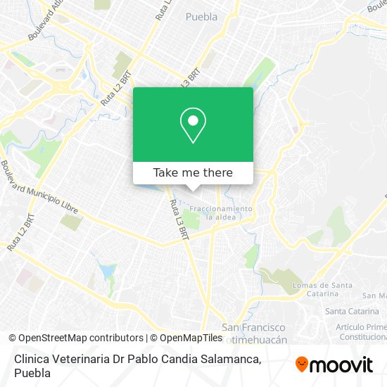 Mapa de Clinica Veterinaria Dr Pablo Candia Salamanca