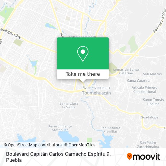 Boulevard Capitán Carlos Camacho Espíritu 9 map