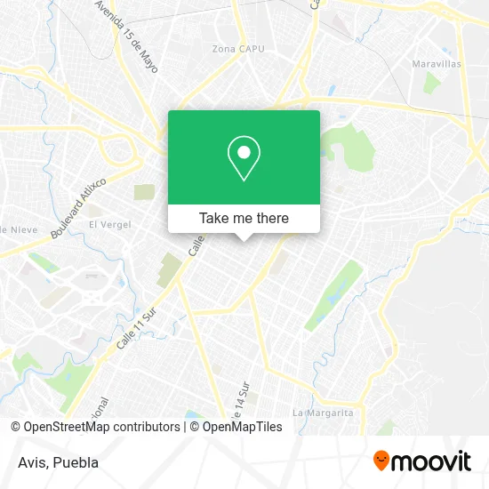Avis map