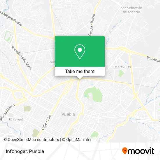 Infohogar map