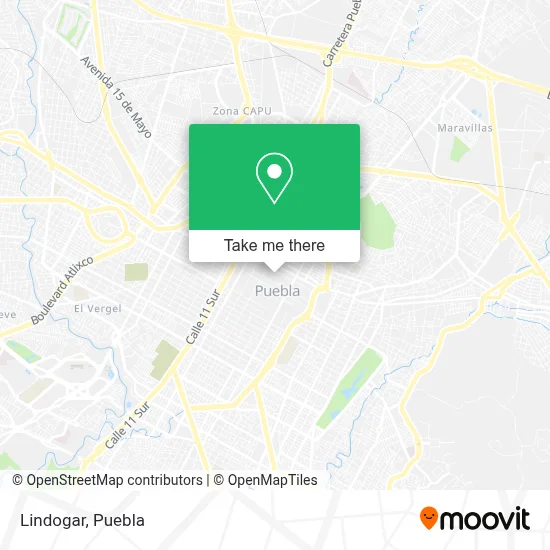 Lindogar map
