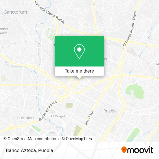 Banco Azteca map