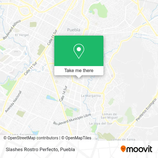 Slashes Rostro Perfecto map