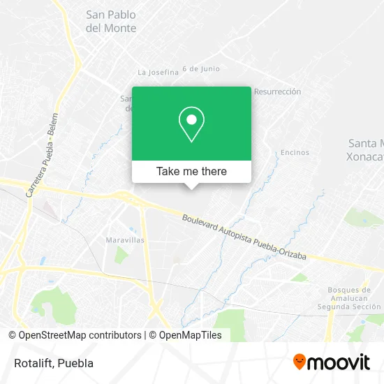 Rotalift map