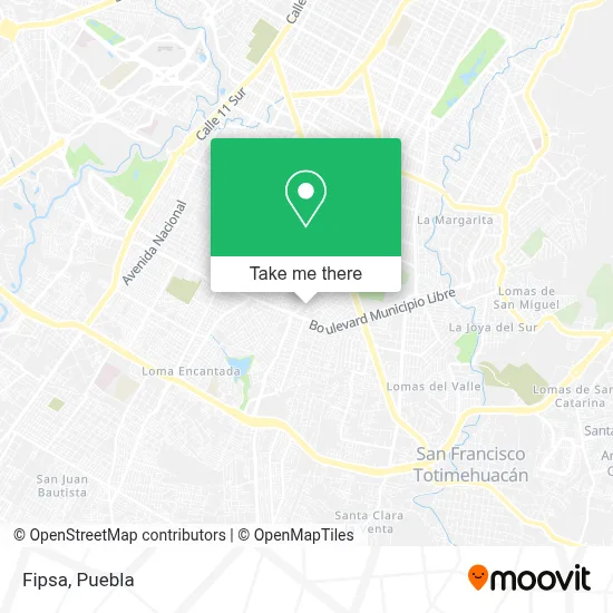 Fipsa map