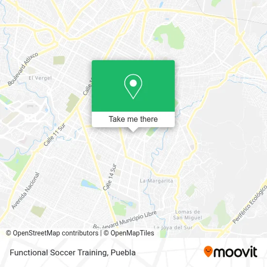 Functional Soccer Training map