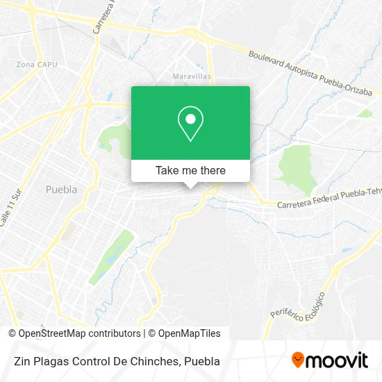 Zin Plagas Control De Chinches map