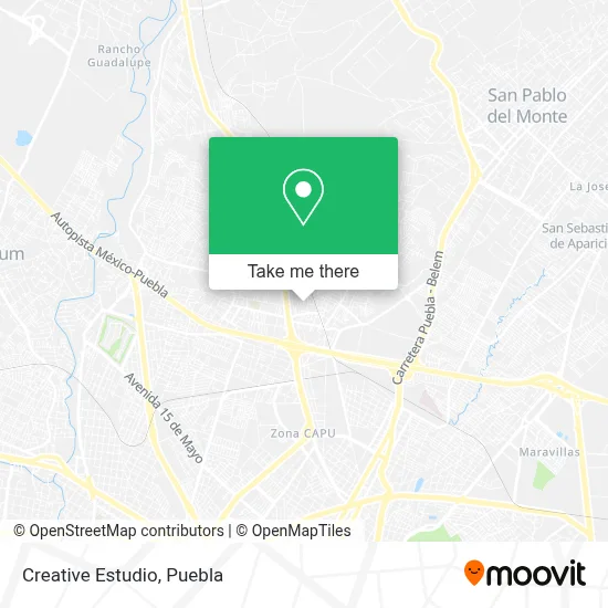 Creative Estudio map