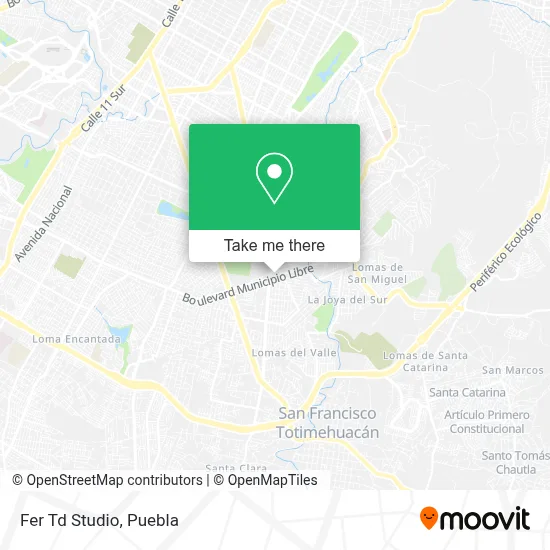 Fer Td Studio map
