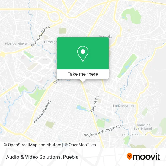 Audio & Video Solutions map