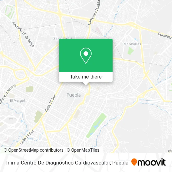 Inima Centro De Diagnostico Cardiovascular map