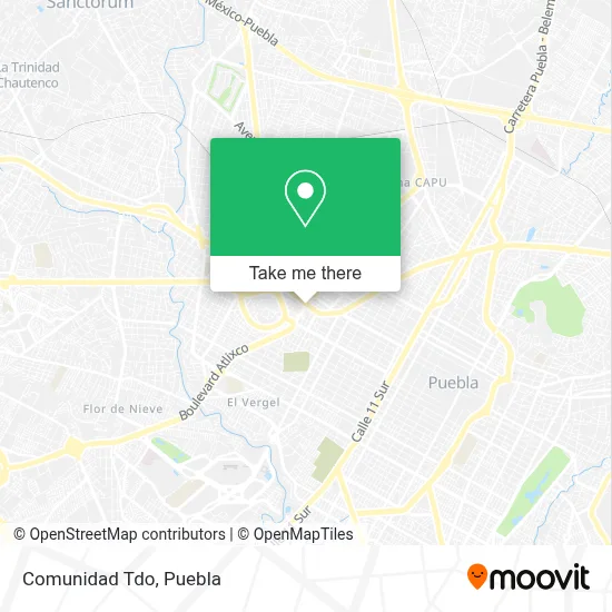 Comunidad Tdo map