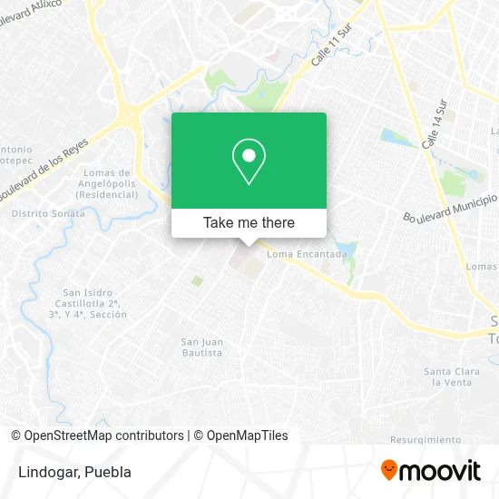 Lindogar map