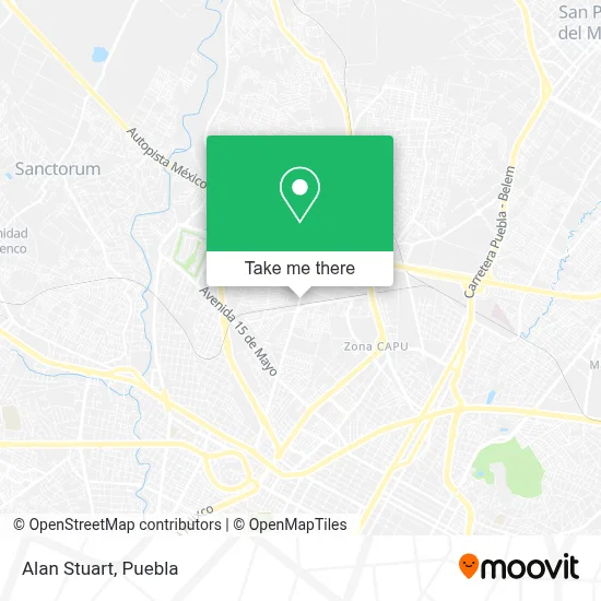 Alan Stuart map