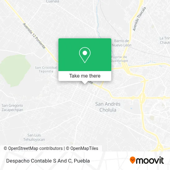 Despacho Contable S And C map