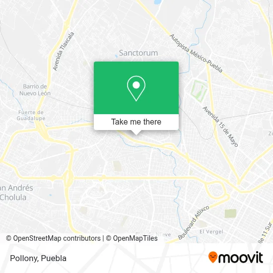 Pollony map