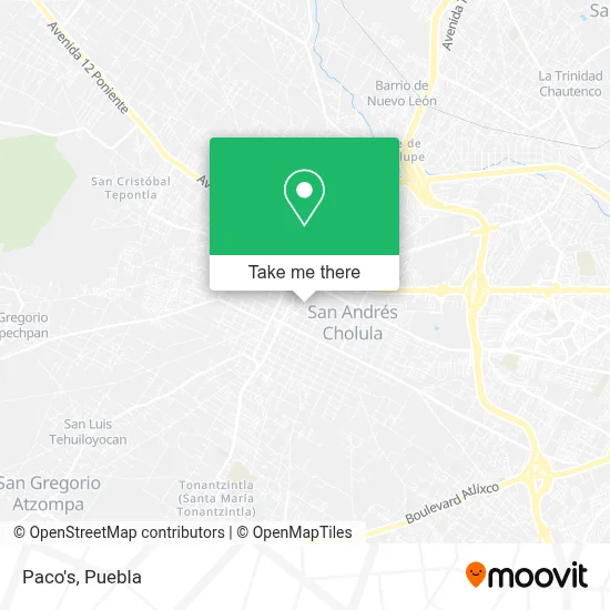 Paco's map