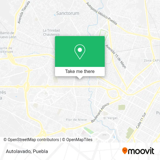Autolavado map