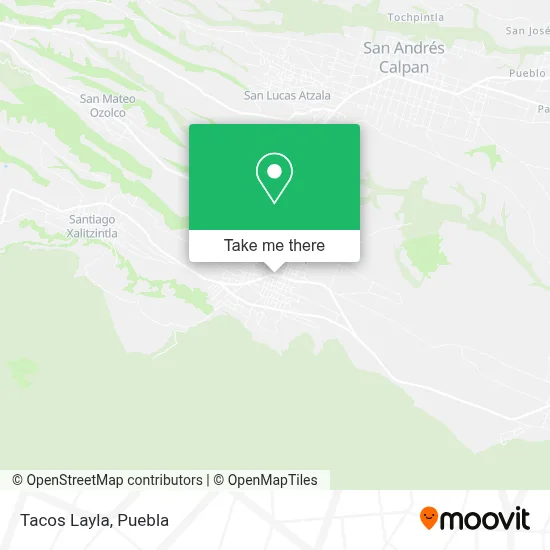 Tacos Layla map