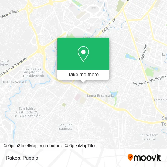 Rakos map