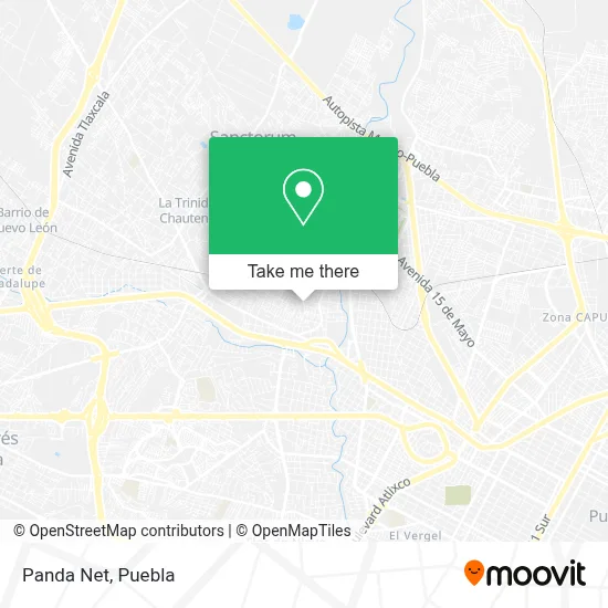 Panda Net map