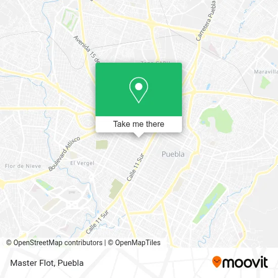 Master Flot map