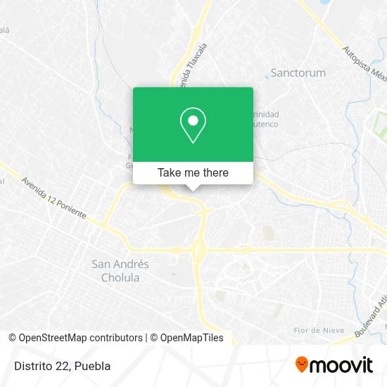 Distrito 22 map