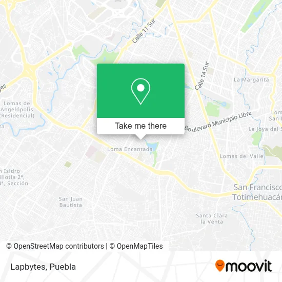 Lapbytes map